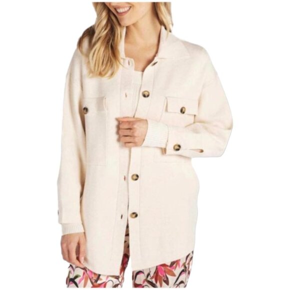 ESQUALO Sweaters - Esqualo Shacket Cardigan  Sweater